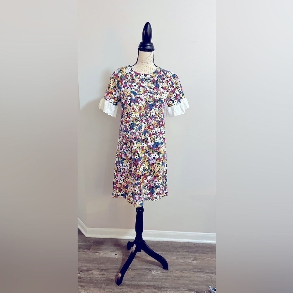 🖤TRENDING!  Ann Taylor floral dress - beautiful bright colors & super comfy